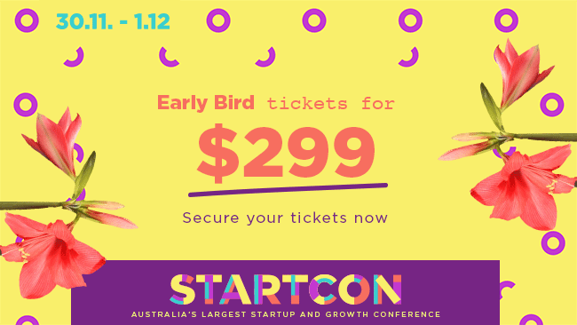 Get StartCon 2018 Early Bird tickets
